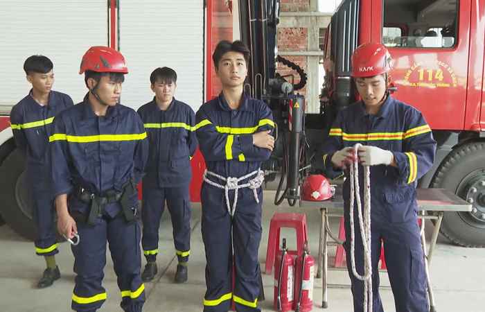 Công tác thực tập Phương án PCCC & CNCH tại Công ty Cổ phần thực phẩm Sao ta (21-11-2023)